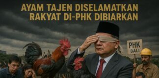 Badai PHK Ancam Bali, Wakil Rakyat Malah Sibuk Urus Perda Tajen