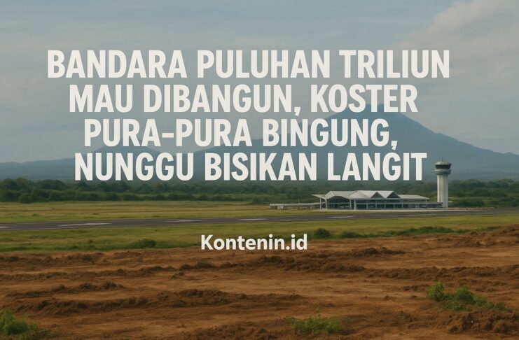 Bandara Puluhan Triliun Mau Dibangun, Koster Pura-Pura Bingung, Nunggu Bisikan Langit